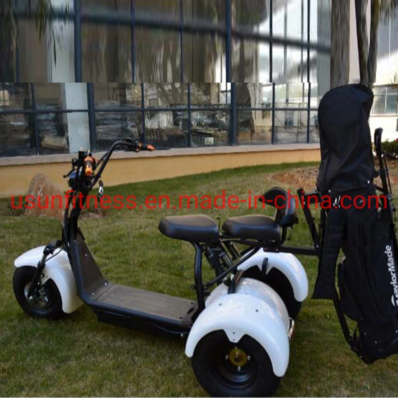 Promotion Hot Sale Luxury 2 Seater Electric Club Car Golf Carts Fat Tire 3 Wheels City Coco Golf Cart Electric Scooter Mobility Scooters for Golf Courses