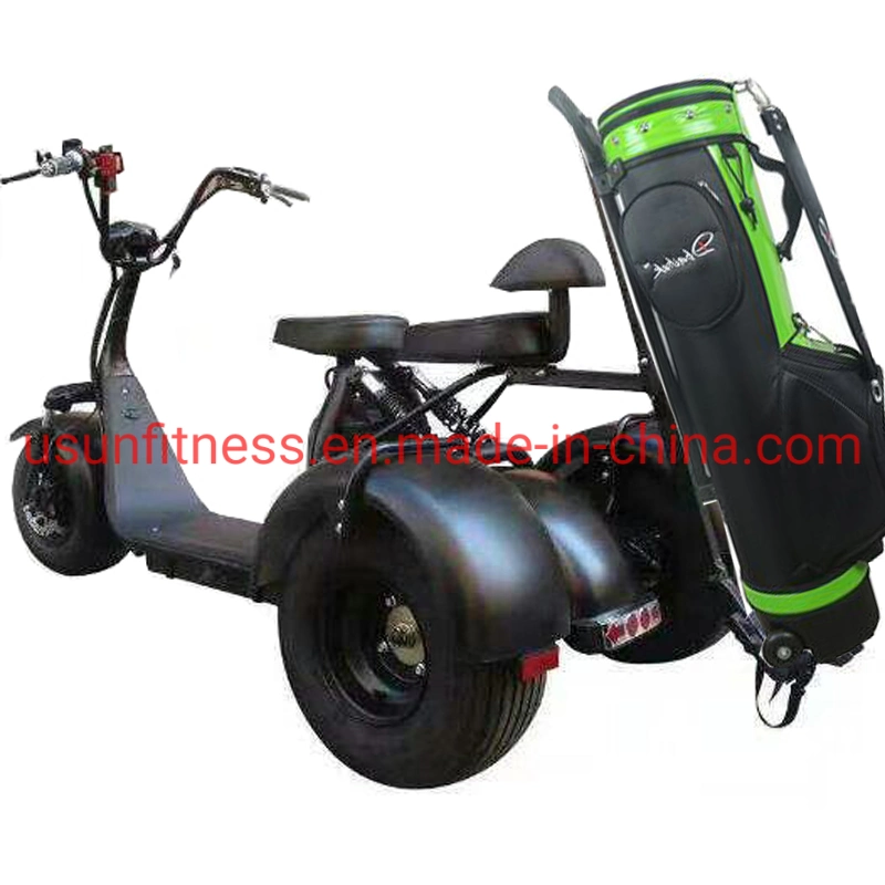 Promotion Hot Sale Luxury 2 Seater Electric Club Car Golf Carts Fat Tire 3 Wheels City Coco Golf Cart Electric Scooter Mobility Scooters for Golf Courses