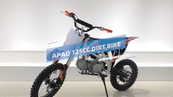 Apaq 125cc Dirt Bikes Pit Bike с большими шинами дешево на продажу с CE/EPA