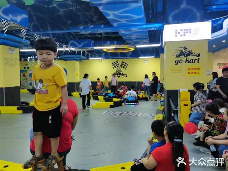 K9-2 4-колесный одноместный ночной свет гоночный веселый электрический картинг